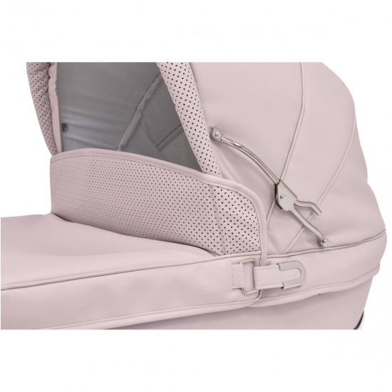 Bebecar Stylo Class+ Pram + Lie Flat Car Seat Travel System + Raincover & FREE Bag, Roselle