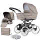 Bebecar Stylo Class+ 2 in 1 Pram + Raincover, FREE Changing Bag, Truffle