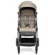 Bebecar Carbebe UNA+ Compact Stroller With Raincover - Beige