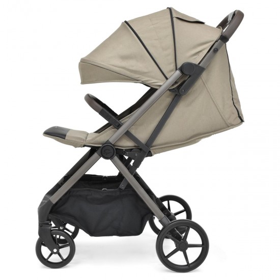 Bebecar Carbebe UNA+ Compact Stroller With Raincover - Beige