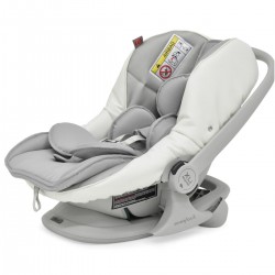 Bebecar Prive Easymaxi XL-I i-Size Infant Car Seat, White Sparkle