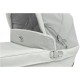 Bebecar Prive Stylo Class+ 2 in 1 Pram + Raincover, White Sparkle