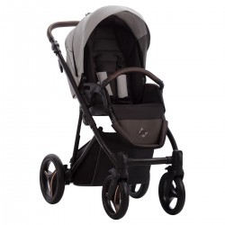 Bebetto Flavio Pro 2 in 1 Pram and Pushchair, PRO 10 Grey