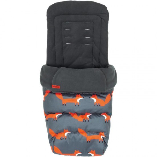 Cosatto Footmuff, Charcoal Mister Fox