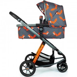 Cosatto Giggle 3 Hold Travel System Bundle, Charcoal Mister Fox