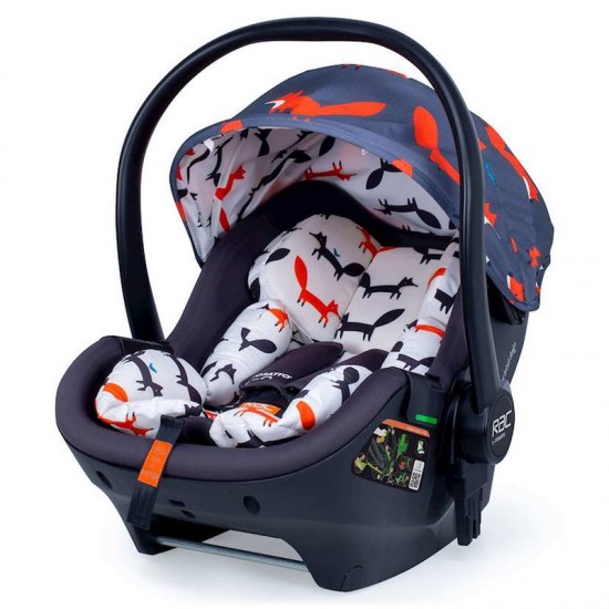 Cosatto RAC Port i-Size 0+ Car Seat, Charcoal Mister Fox Cosatto RAC Port i-Size 0+ Car Seat, Charcoal Mister Fox