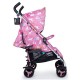 Cosatto Supa 3 Stroller with Bumper Bar, Dusky Unicorn Land