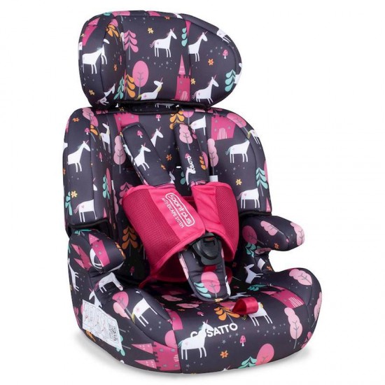 Cosatto Zoomi Group 123 Anti-Escape Car Seat, Unicorn Land