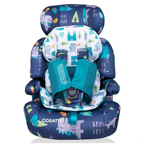 Cosatto Zoomi Group 123 Anti-Escape Car Seat, Dragon Kingdom