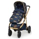 Cosatto Wow Continental Pram and Pushchair Bundle - Paloma, On the Prowl