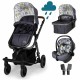 Cosatto Giggle Trail i-Size 3 in 1 Travel System Bundle, Fika Forest