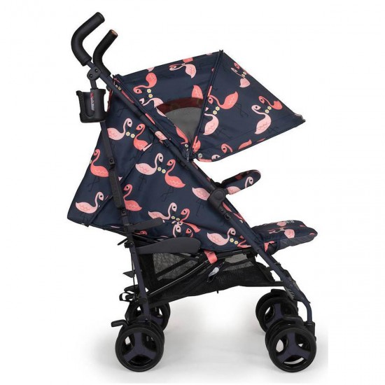 Cosatto Supa 3 Stroller with Bumper Bar, Pretty Flamingo