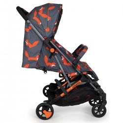 Cosatto Woosh Double Twin Stroller, Charcoal Mister Fox