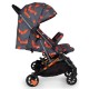 Cosatto Woosh Double Twin Stroller, Charcoal Mister Fox