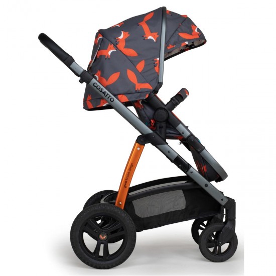 Cosatto Wow 2 Pram and Pushchair, Charcoal Mister Fox
