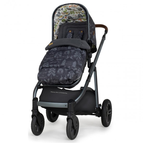 Cosatto Wow 2 Special Edition Pram, Pushchair & Accessories Bundle, Nature Trail Shadow