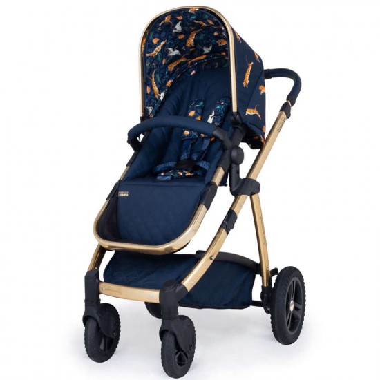 Cosatto Wow 2 Pram & Accessories Bundle - Paloma, On The Prowl Tiger