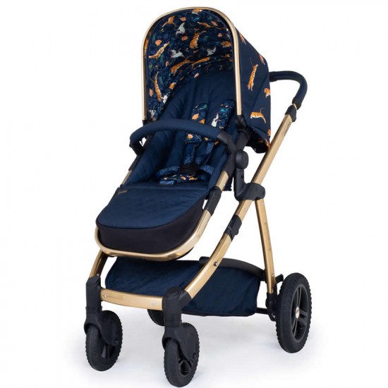 Cosatto Wow 2 Pram & Accessories Bundle - Paloma, On The Prowl Tiger