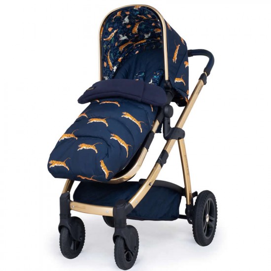 Cosatto Wow 2 Pram & Accessories Bundle - Paloma, On The Prowl Tiger