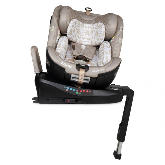 Cosatto All in All Ultra Rotate i-Size Car Seat, Whisper