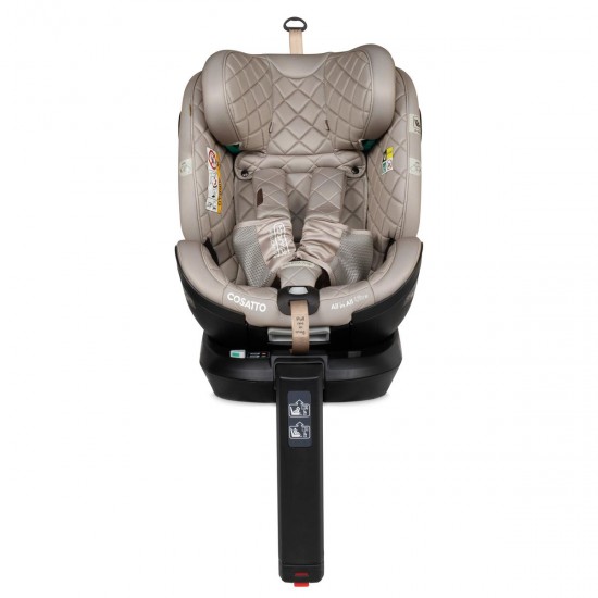 Cosatto All in All Ultra Rotate i-Size Car Seat, Whisper