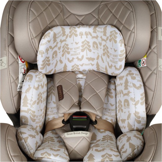 Cosatto All in All Ultra Rotate i-Size Car Seat, Whisper