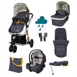 Cosatto Giggle 3 in 1 i-Size Everything Travel System Bundle, Nature Trail
