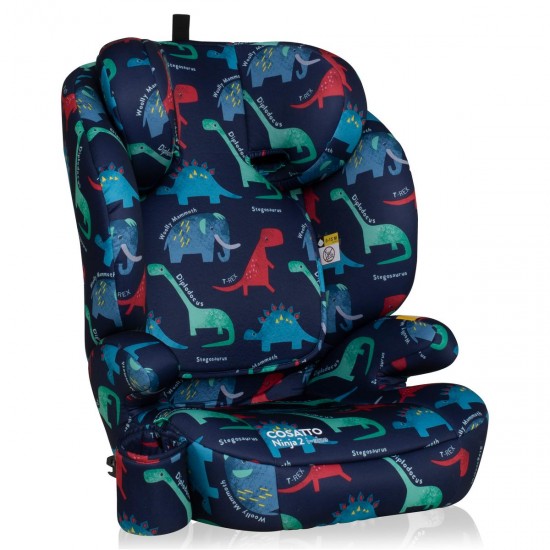 Cosatto Ninja 2 i-size Group 2,3 Car Seat, D is for Dino