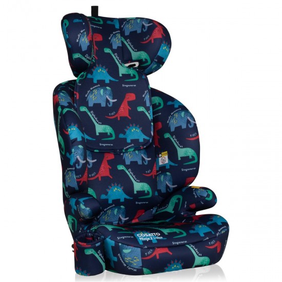 Cosatto Ninja 2 i-size Group 2,3 Car Seat, D is for Dino