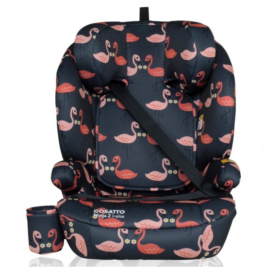 Cosatto Ninja 2 i-size Group 2,3 Car Seat, Pretty Flamingo 