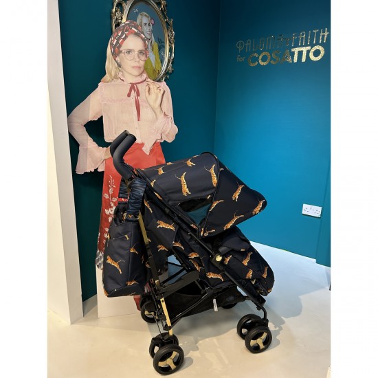 Cosatto Supa 3 Stroller with Changing Bag, Paloma Faith On the Prowl