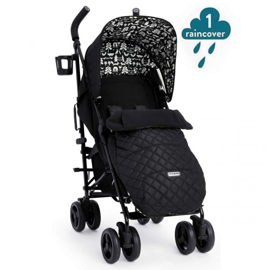 Cosatto Supa 3 Stroller with Bumper Bar, Silhouette