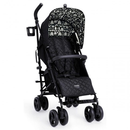 Cosatto Supa 3 Stroller with Bumper Bar, Silhouette