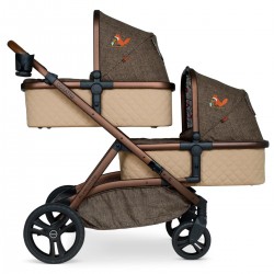 Cosatto Wow XL Twin Travel System Bundle, Foxford Hall