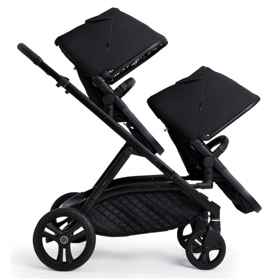 Cosatto Wow XL Twin Travel System Bundle, Silhouette