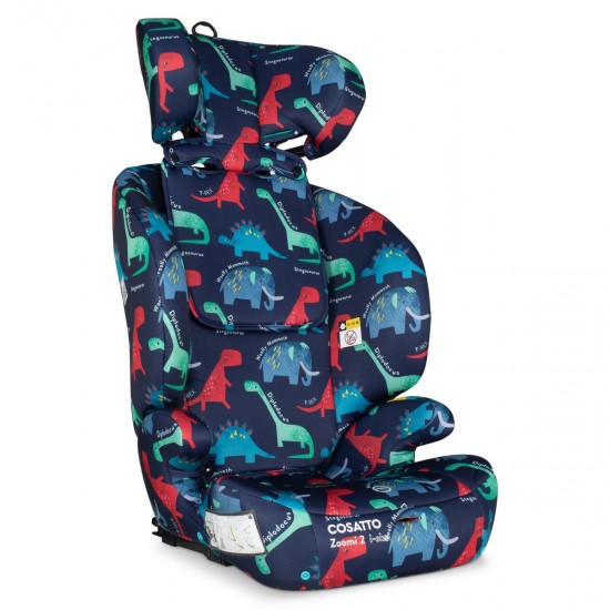 Cosatto Zoomi 2 i-size Group 123 Car seat, D is for Dino