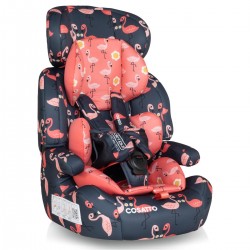 Cosatto Zoomi Group 123 Anti-Escape Car Seat, Pretty Flamingo