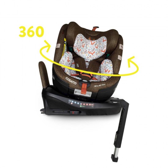 Cosatto All in All Ultra Rotate i-Size Car Seat, Foxford Hall