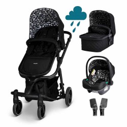Cosatto Giggle Trail i-Size 3 in 1 Travel System Bundle, Silhouette