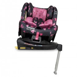 Cosatto All In All Rotate Group 0+,1,2,3 Isofix Car Seat, Charcoal Lighthearted