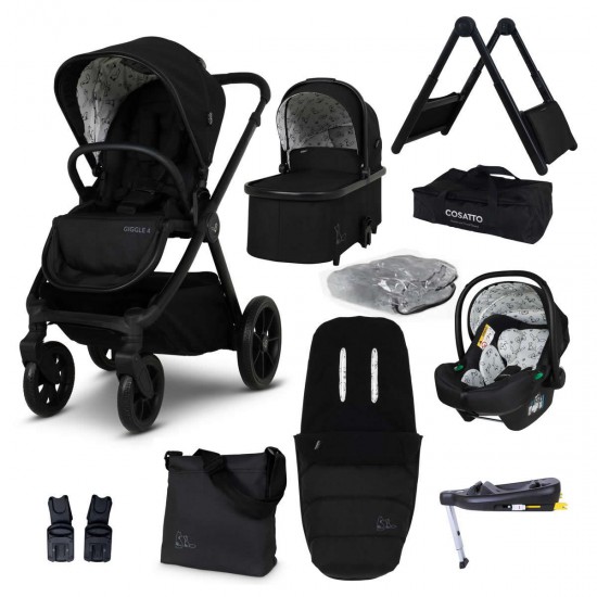 Cosatto Giggle 4 Everything Home and Travel Bundle, Foxed Cosatto Giggle 4 Everything Home and Travel Bundle, Foxed