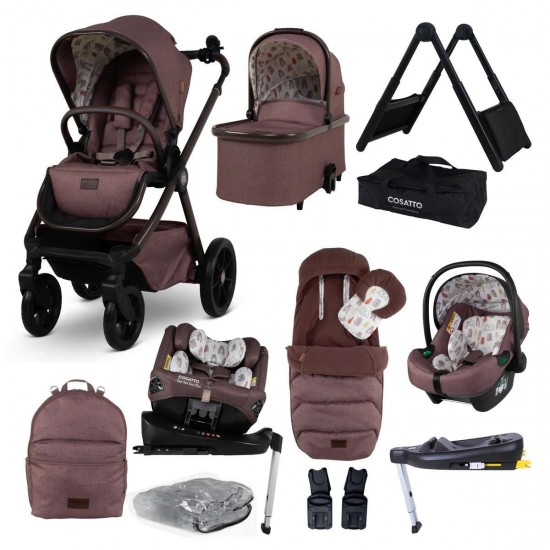 Cosatto Giggle 4 Special Edition All Stage Everything Home and Travel Bundle, Bear Hug Cosatto Giggle 4 Special Edition All Stage Everything Home and Travel Bundle, Bear Hug