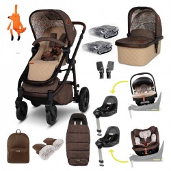 Cosatto Wow 3 Rotating All Stage Duo Base All Seasons Family Bundle, Foxford Hall Cosatto Wow 3 Rotating All Stage Duo Base All Seasons Family Bundle, Foxford Hall