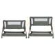 Cosatto Close To Me Folding Bedside Crib - Hoglet