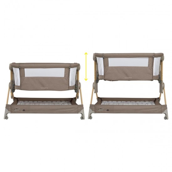 Cosatto Close To Me Folding Bedside Crib - Lollop