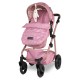 Cosatto Wow 3 in 1 Dolls Pram and Car Seat Travel System Bundle, Camille Cosatto Wow 3 in 1 Dolls Pram and Car Seat Travel System Bundle, Camille