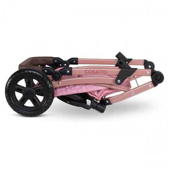 Cosatto Wow 3 in 1 Dolls Pram and Car Seat Travel System Bundle, Camille Cosatto Wow 3 in 1 Dolls Pram and Car Seat Travel System Bundle, Camille