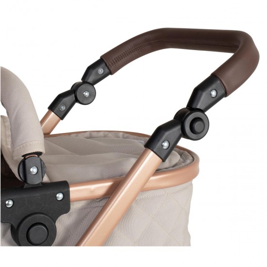 Cosatto Wow 3 in 1 Dolls Pram and Car Seat Travel System Bundle, Whisper Cosatto Wow 3 in 1 Dolls Pram and Car Seat Travel System Bundle, Whisper
