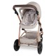 Cosatto Wow 3 in 1 Dolls Pram and Car Seat Travel System Bundle, Whisper Cosatto Wow 3 in 1 Dolls Pram and Car Seat Travel System Bundle, Whisper
