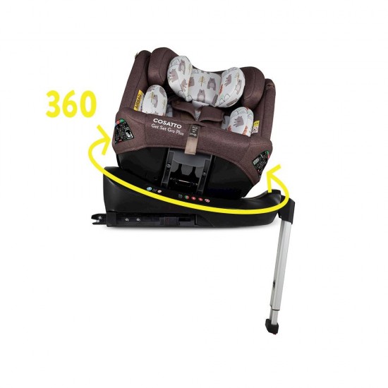Cosatto Get Set Gro Plus i-Size 360 Car Seat, Bear Hug Cosatto Get Set Gro Plus i-Size 360 Car Seat, Bear Hug